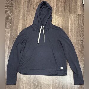 Vuori Halo Essential Hoodie Dark Blue Size M